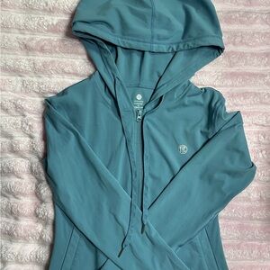 Til You Collapse Women's Blue Hooded Jacket